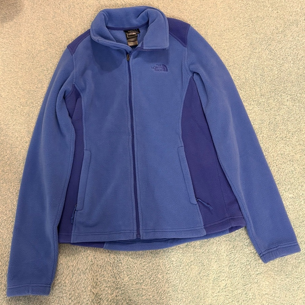 North Face Purple/Blue Fleece Jacket- Never Worn, Brand New